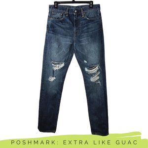 *SOLD*Levi's 522 Distressed skinny Jeans Size 30